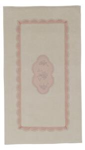 Soft Cotton Kúpeľňová predložka BUKET. Kúpeľňová predložka BUKET v rozmere 50 x 90 cm, vyrobená z kvalitnej 100% česanej egejskej bavlny je elegantná v každom okamihu. Krémová