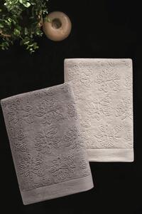 Soft Cotton Uterák LEAF 50 x 100 cm. Uterák LEAF s rozmermi 50 x 100 cm zo 100% česaná bavlna poskytuje záruku kvality materiálu, ktorá je ešte zosilnená antibakteriálnou ochranou. Béžová