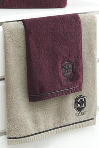 Soft Cotton Malý uterák LUXURY 32x50 cm. Malý uterák LUXURY zo 100% česanej bavlny je v ponuke v dvoch veľmi zaujímavých farbách: Bordo a béžovej. Bordo