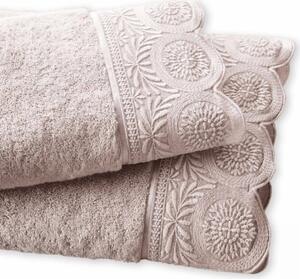 Soft Cotton Darčeková sada uterákov a osušiek QUEEN. Atraktívne, veľmi savé a jemné uteráky a osušky. Lila