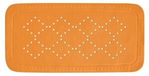 Spirella Protišmyková podložka do vane ALASKA, oranžová, 71 x 36 cm