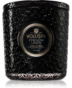 VOLUSPA Maison Noir French Linen vonná sviečka 850 g