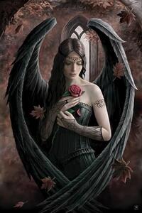 Plagát, Obraz - Anne Stokes - angel rose, (61 x 91.5 cm)