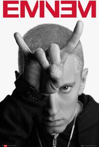 Plagát, Obraz - Eminem - horns, (61 x 91.5 cm)
