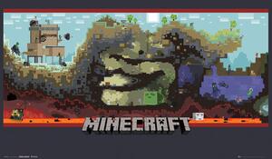 Plagát, Obraz - Minecraft - underground, (91.5 x 61 cm)
