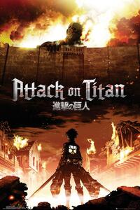Plagát, Obraz - Attack on Titan (Shingeki no kyojin) - Key Art, (61 x 91.5 cm)