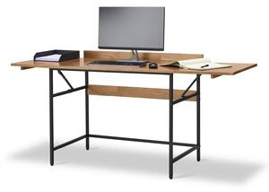 Rozkladací písací stôl z masívneho dreva