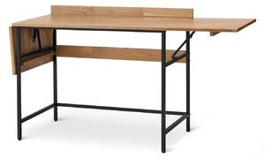 Rozkladací písací stôl z masívneho dreva