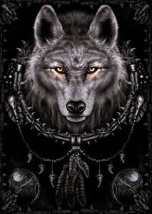 Plagát, Obraz - vlk