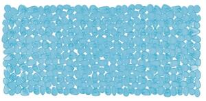 Protišmyková podložka do vane Spirella RIVERSTONE, modrá, 75 x 36 cm