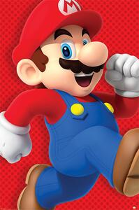 Plagát, Obraz - Super Mario - Run, (61 x 91.5 cm)