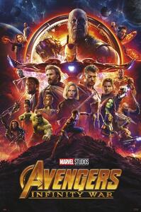 Plagát, Obraz - Avengers Infinity War - One Sheet, (61 x 91.5 cm)