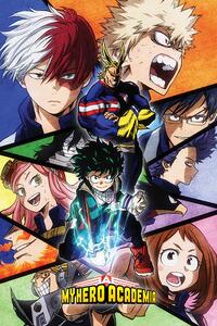 Plagát, Obraz - My Hero Academia - Characters Mosaic