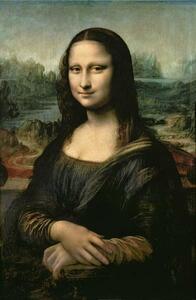 Leonardo da Vinci - Umelecká tlač Mona Lisa, (26.7 x 40 cm)