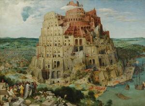 Obrazová reprodukcia Tower of Babel, 1563 (oil on panel), Pieter the Elder Bruegel