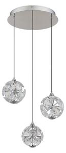 Globo 16047-3HC - LED závesné svietidlo na lanku VIRINA LED/24W/230V