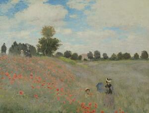 Claude Monet - Umelecká tlač Wild Poppies, near Argenteuil , 1873, (40 x 30 cm)