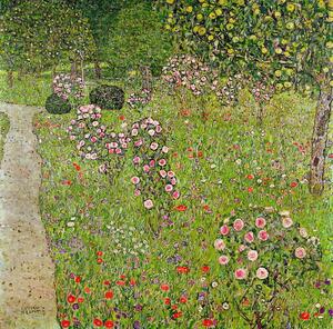 Obrazová reprodukcia Orchard with roses, Gustav Klimt