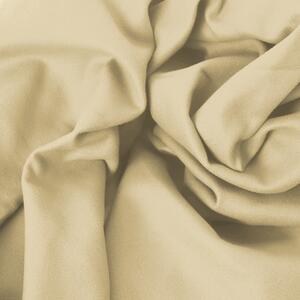 Set béžovej rýchloschnúcej osušky a uteráku DecoKing EKEA, 70 × 140 cm + 30 × 50 cm
