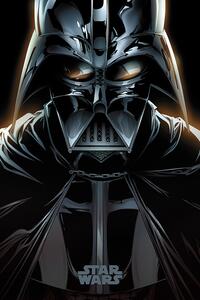 Plagát, Obraz - Star Wars - Vader Comic, (61 x 91.5 cm)