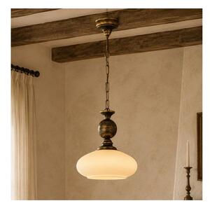 Brilagi - Luster na reťazi MOLLERO 1xE27/15W/230V priemer 24 cm bronz/patina