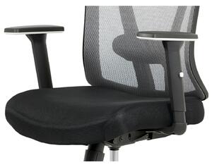 Kancelárska stolička EDWARD čierna/sivá