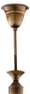 Brilagi - Stropný luster na tyči TAURUS 3xE27/15W/230V priemer 70 cm bronz