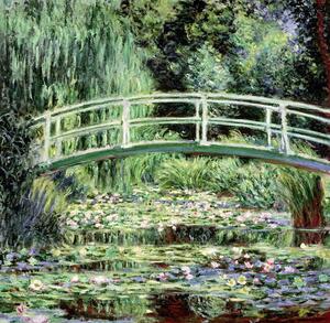 Claude Monet - Umelecká tlač Rybník s leknami, (40 x 40 cm)