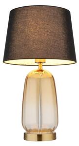 Globo 24142S - Stolná lampa CLASSY 1xE27/40W/230V čierna/hnedá