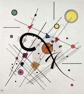 Wassily Kandinsky - Umelecká tlač Grey Square, 1923, (35 x 40 cm)