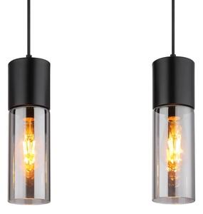 Globo 21000-3HBN - Luster na lankách ANNIKA 3xE27/25W/230V čierna