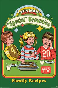 Plagát, Obraz - Steven Rhodes - Let's Make Special Brownies