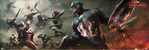 Plagát, Obraz - Captain America - Civil War, (158 x 53 cm)