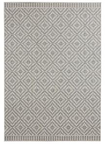 Mujkoberec Original Kusový koberec Mia 103523 Grey Creme – na von aj na doma - 80x150 cm