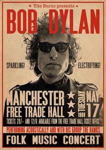 Plagát, Obraz - Bob Dylan - Poster, (59.4 x 84.1 cm)