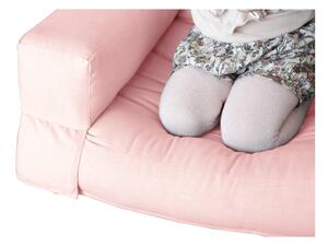 Detské rozkladacie kresielko Karup Design Mini Hippo Pink Peonie