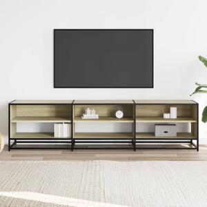 TV skrinka dub sonoma 180x40x46 cm kompozitné drevo