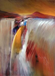 Ilustrácia Waterfall, Annette Schmucker, (30 x 40 cm)