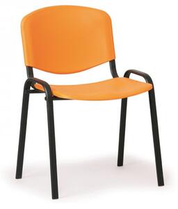 Plastová stolička ISO oranžová