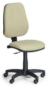 Pracovná stolička Comfort bez podrúčiek zelená