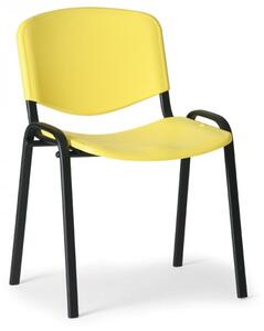 Plastová stolička ISO žltá