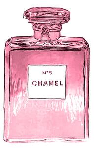 Ilustrácia Chanel No.5, Finlay & Noa, (30 x 40 cm)