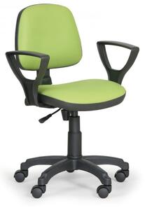 Pracovná stolička Milano - permanentný kontakt zelená