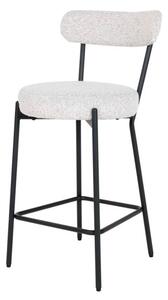 Barová stolička BODOLUNO biela/čierna