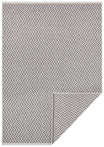 Mujkoberec Original Kusový koberec Nora 103733 Grey, Creme – na von aj na doma - 120x170 cm