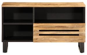 TV skrinka 80x34x46 cm surový mangovníkový masív