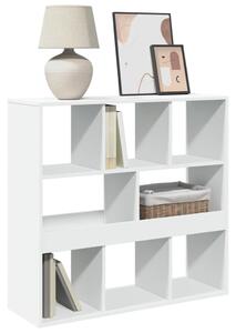 Knižnica/deliaca stena biela 100x33x94,5 cm