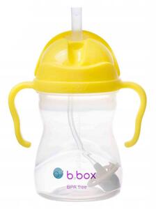 Detská fľaša so slamkou B.BOX Farba: žltá