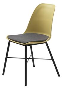 Žltá jedálenská stolička Unique Furniture Whistler