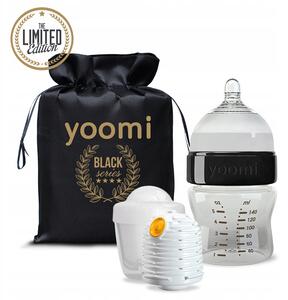 Yoomi samoohrievacia fľaša - Limited Edition Farba: čierna